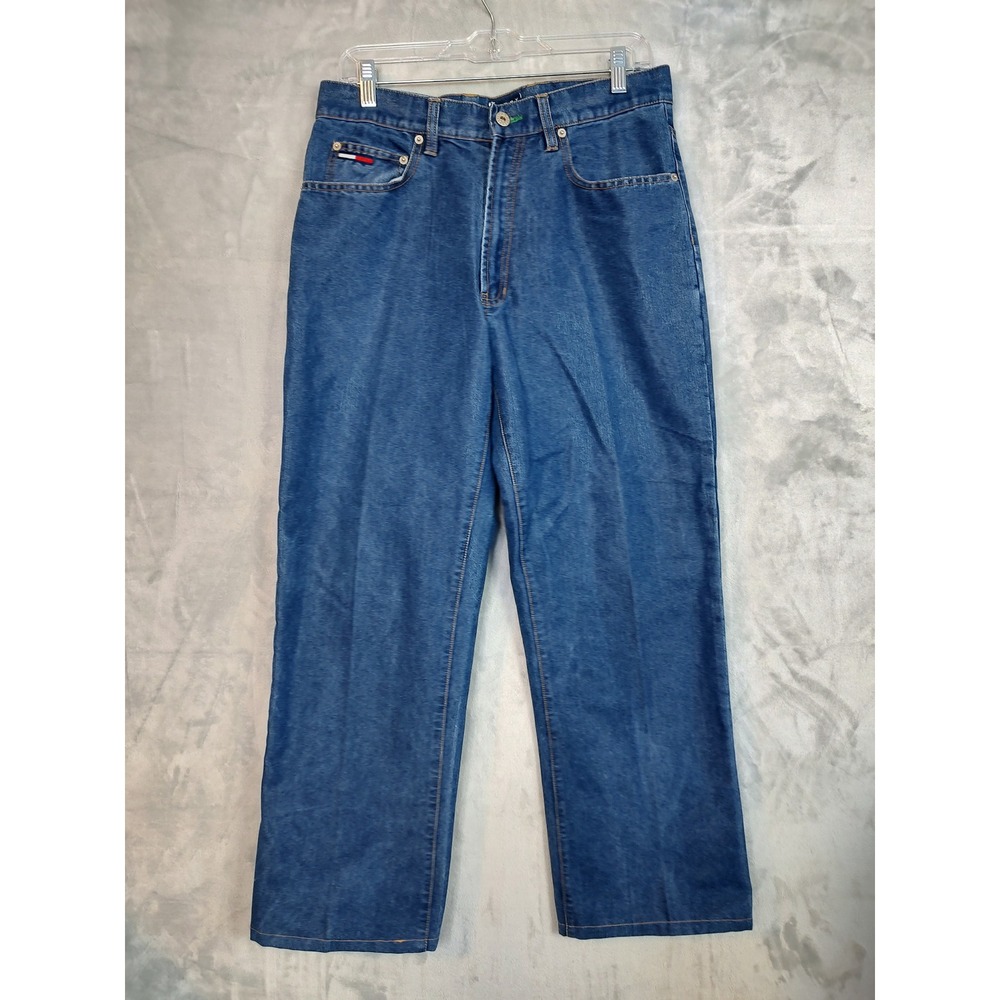 Tommy Hilfiger Jeans‎ Womens 31x32 Medium Wash Straight Leg Denim Pants